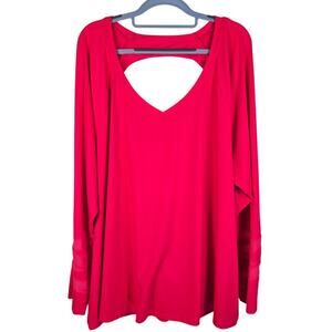 Lane Bryant Livi Active Pink Open Back Athletic Workout Walking Women's 26/28